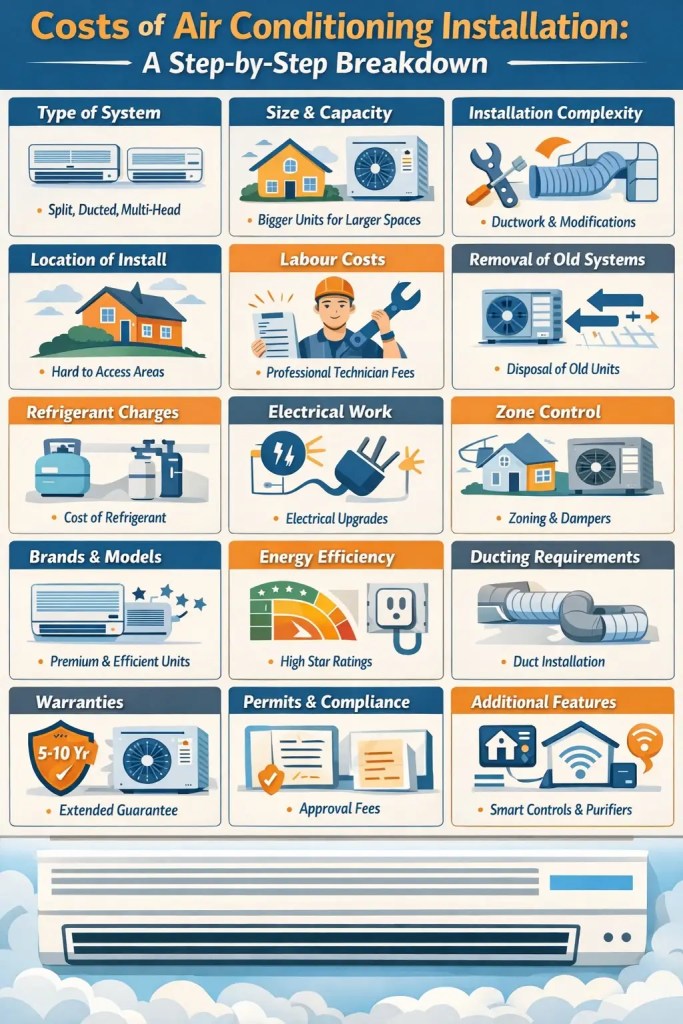 Costs of Air Conditioning Installation